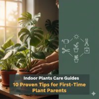 Indoor Plants Care Guides: 10 Proven Tips for First-Time Plant Parents