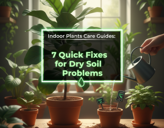 Indoor Plants Care Guides: 7 Quick Fixes for Dry Soil Problems