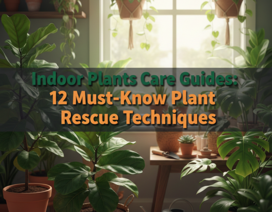 Indoor Plants Care Guides: 12 Must-Know Plant Rescue Techniques