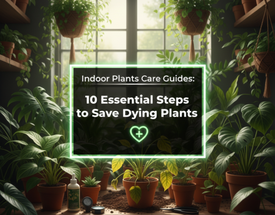 Indoor Plants Care Guides: 10 Essential Steps to Save Dying Plants