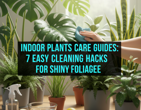 Indoor Plants Care Guides: 7 Easy Cleaning Hacks for Shiny Foliage