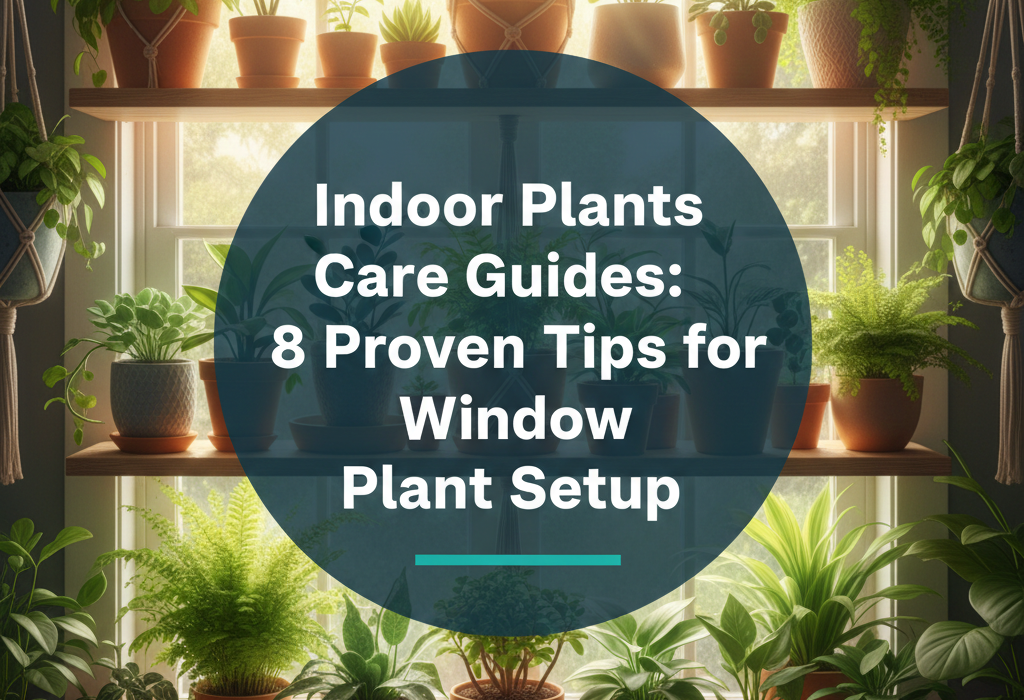 Indoor Plants Care Guides: 8 Proven Tips for Window Plant Setup