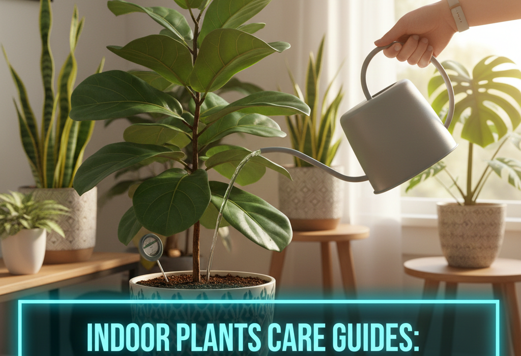 Indoor Plants Care Guides: 5 Smart Watering Rules You Should Follow