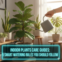 Indoor Plants Care Guides: 5 Smart Watering Rules You Should Follow