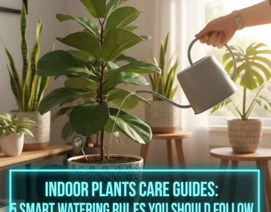 Indoor Plants Care Guides: 5 Smart Watering Rules You Should Follow