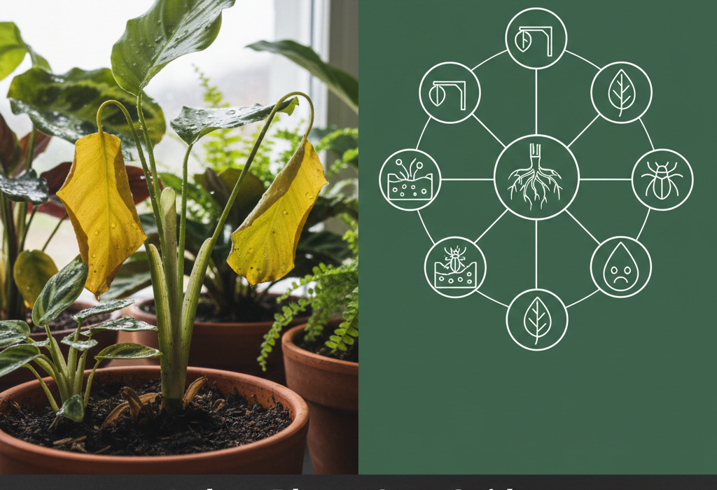 Indoor Plants Care Guides: 7 Overwatering Signs You Must Know