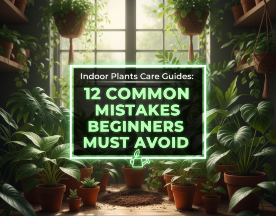 Indoor Plants Care Guides: 12 Common Mistakes Beginners Must Avoid