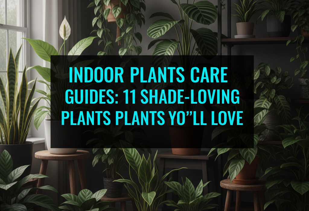 Indoor Plants Care Guides: 11 Shade-Loving Plants You’ll Love
