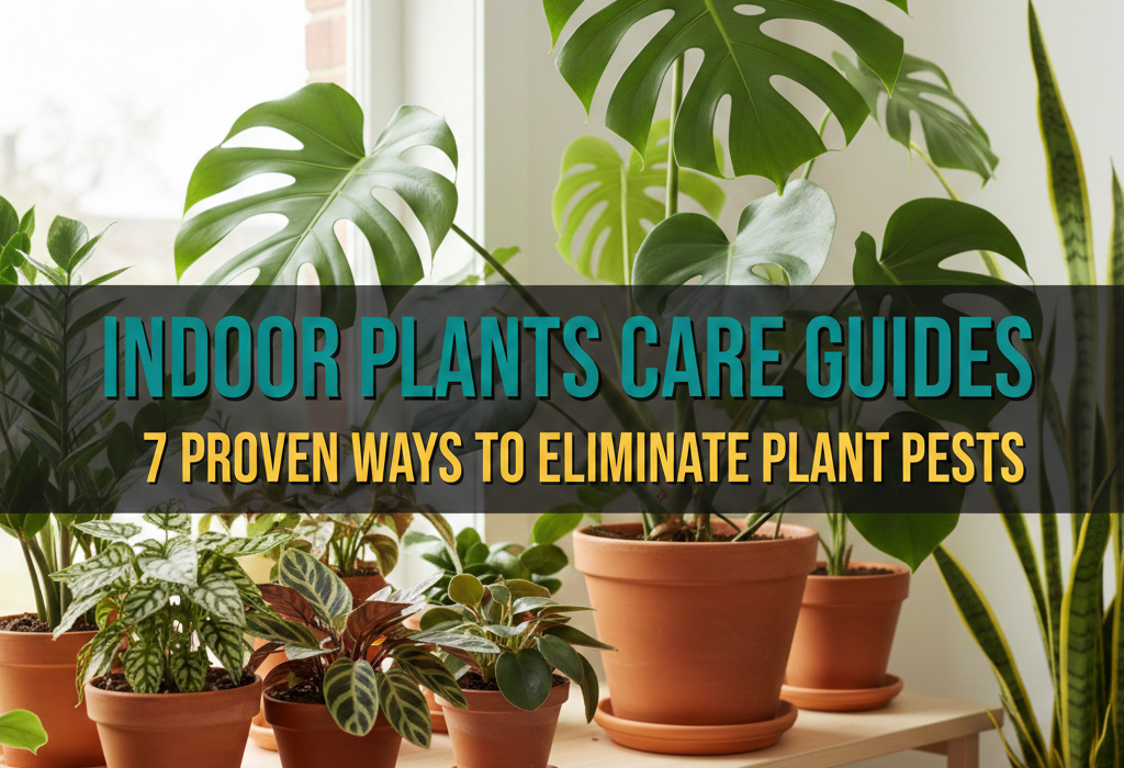 Indoor Plants Care Guides: 7 Proven Ways to Eliminate Plant Pests