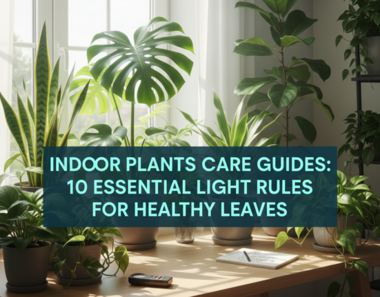Indoor Plants Care Guides: 10 Essential Light Rules for Healthy Leaves