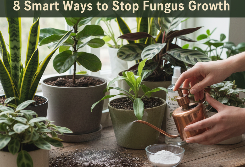 Indoor Plants Care Guides: 8 Smart Ways to Stop Fungus Growth