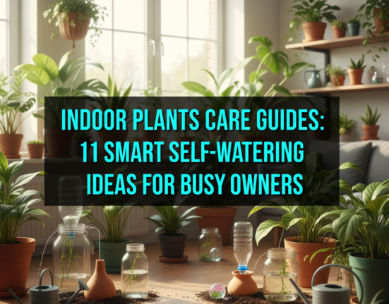 Indoor Plants Care Guides: 11 Smart Self-Watering Ideas for Busy Owners