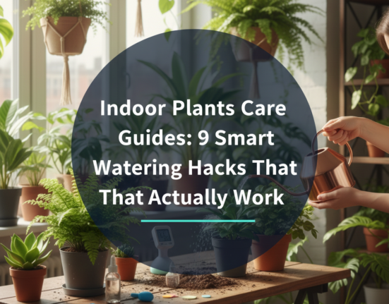 Indoor Plants Care Guides: 9 Smart Watering Hacks That Actually Work