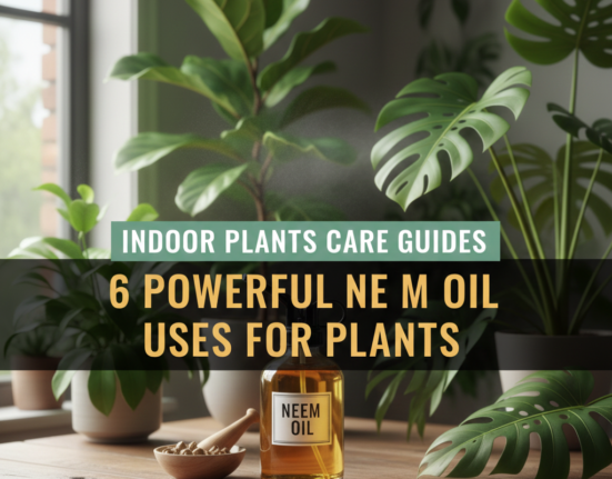 Indoor Plants Care Guides: 6 Powerful Neem Oil Uses for Plants