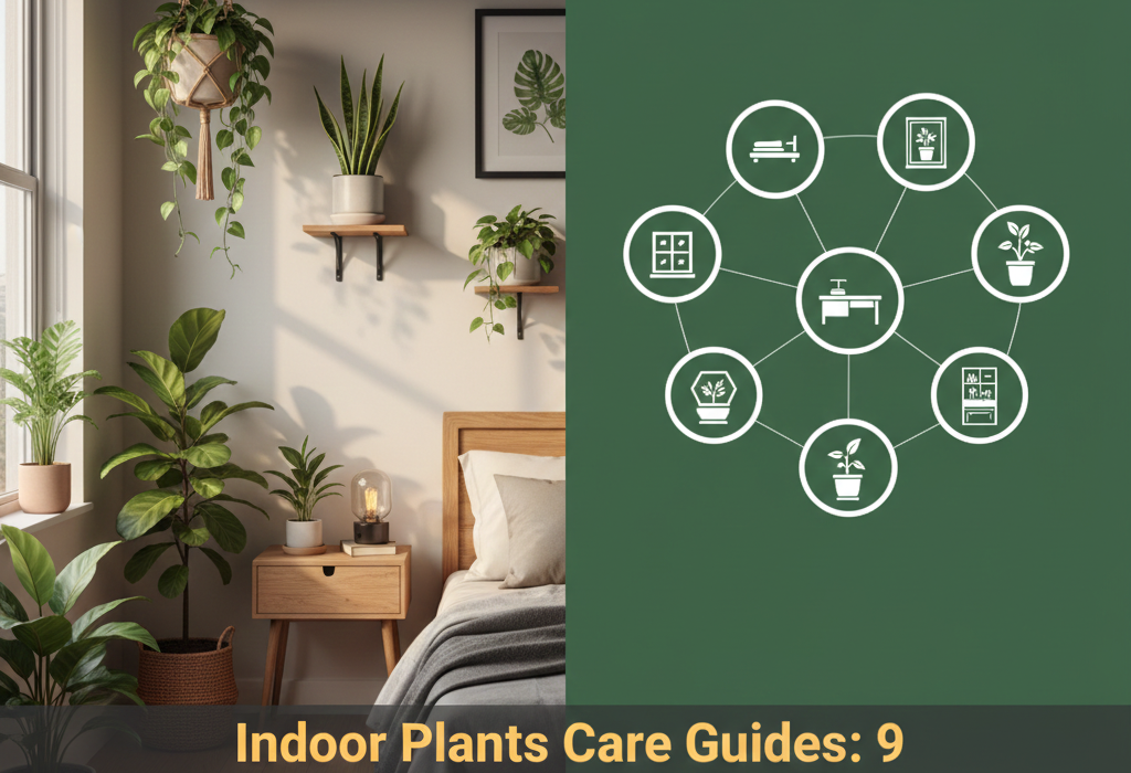 Indoor Plants Care Guides: 9 Smart Placement Ideas for Small Rooms