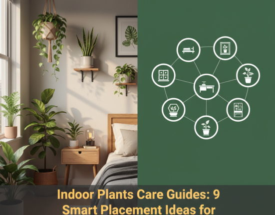 Indoor Plants Care Guides: 9 Smart Placement Ideas for Small Rooms