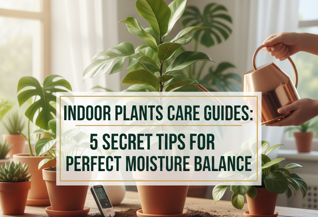 Indoor Plants Care Guides: 5 Secret Tips for Perfect Moisture Balance