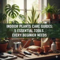 Indoor Plants Care Guides: 5 Essential Tools Every Beginner Needs