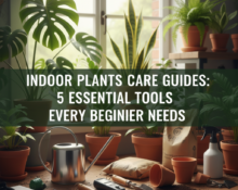 Indoor Plants Care Guides: 5 Essential Tools Every Beginner Needs