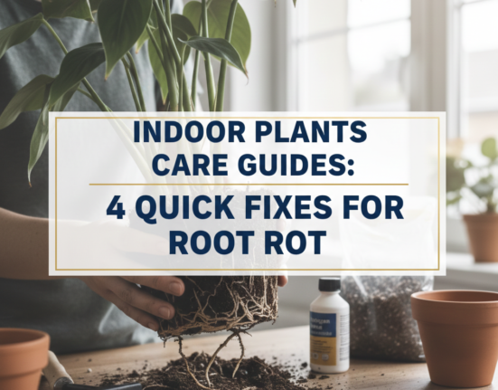 Indoor Plants Care Guides: 4 Quick Fixes for Root Rot