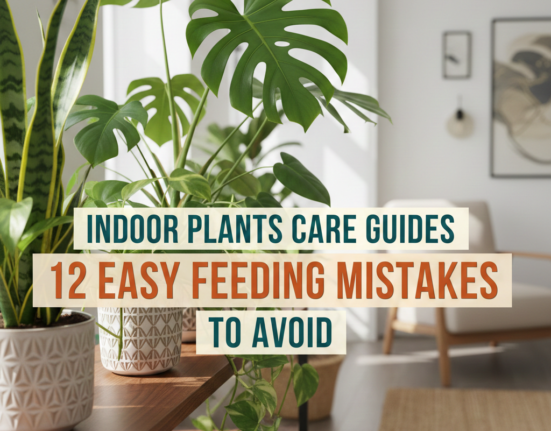 Indoor Plants Care Guides: 12 Easy Feeding Mistakes to Avoid
