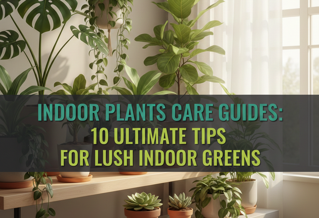 Indoor Plants Care Guides: 10 Ultimate Tips for Lush Indoor Greens