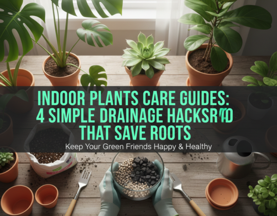 Indoor Plants Care Guides: 4 Simple Drainage Hacks That Save Roots