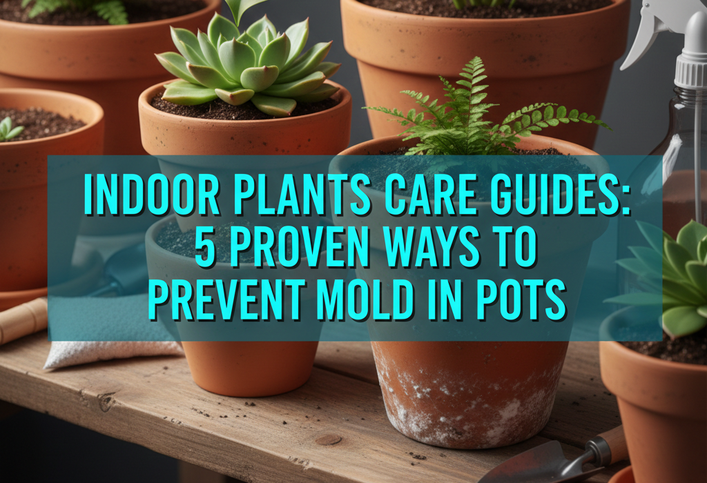 Indoor Plants Care Guides: 5 Proven Ways to Prevent Mold in Pots