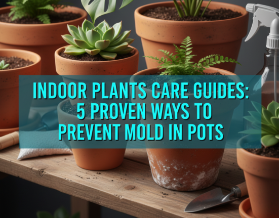 Indoor Plants Care Guides: 5 Proven Ways to Prevent Mold in Pots