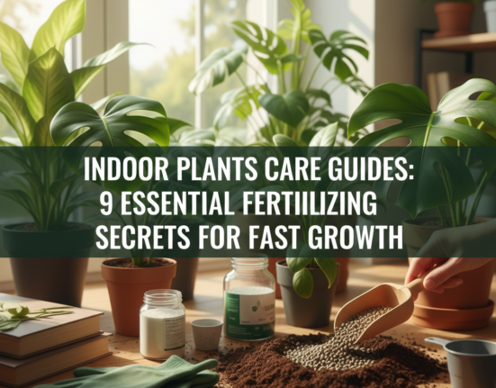 Indoor Plants Care Guides: 9 Essential Fertilizing Secrets for Fast Growth
