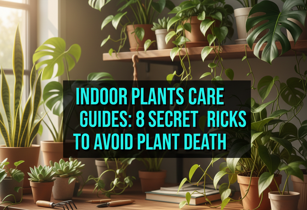 Indoor Plants Care Guides: 8 Secret Tricks to Avoid Plant Death
