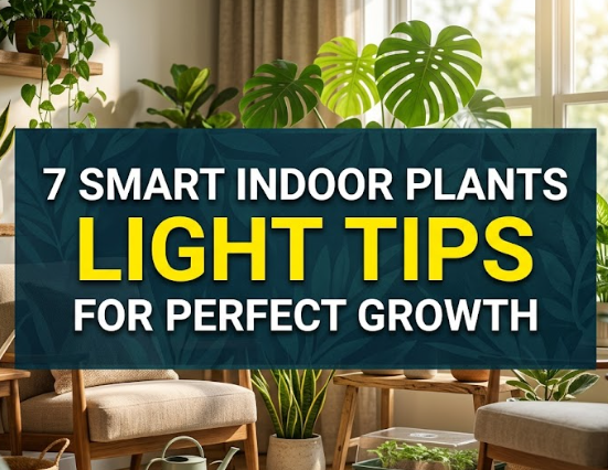 7 Smart Indoor Plants Light Tips for Perfect Growth