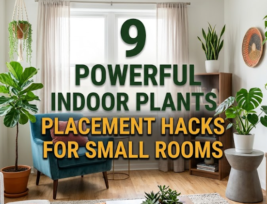 9 Powerful Indoor Plants Placement Hacks for Small Rooms