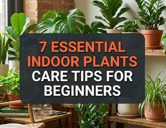 7 Essential Indoor Plants Care Tips for Beginners