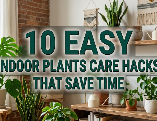 10 Easy Indoor Plants Care Hacks That Save Time