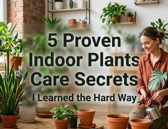 5 Proven Indoor Plants Care Secrets I Learned the Hard Way