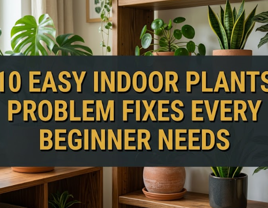 10 Easy Indoor Plants Problem Fixes Every Beginner Needs