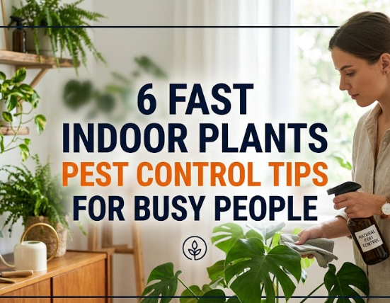 6 Fast Indoor Plants Pest Control Tips for Busy People