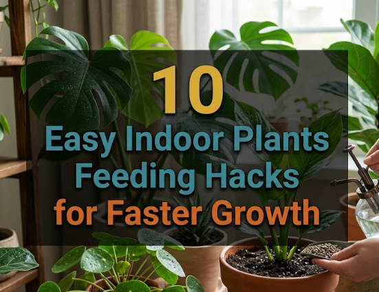 10 Easy Indoor Plants Feeding Hacks for Faster Growth