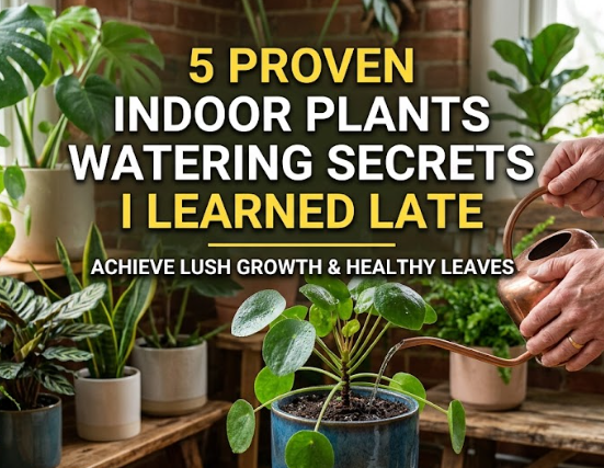 5 Proven Indoor Plants Watering Secrets I Learned Late