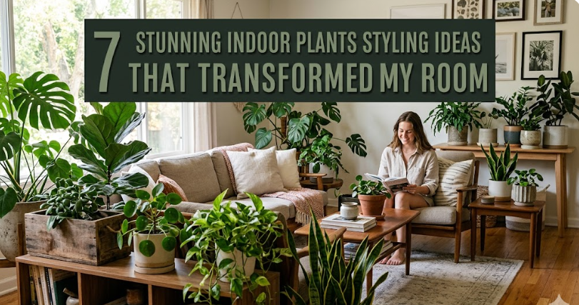 7 Stunning Indoor Plants Styling Ideas That Transformed My Room