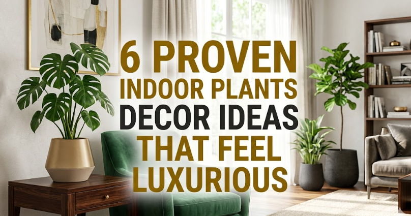 6 Proven Indoor Plants Decor Ideas That Feel Luxurious
