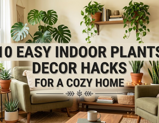 10 Easy Indoor Plants Decor Hacks for a Cozy Home