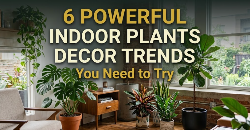 6 Powerful Indoor Plants Decor Trends You Need to Try
