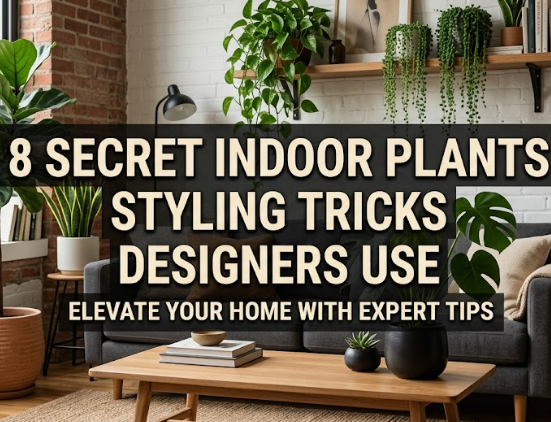8 Secret Indoor Plants Styling Tricks Designers Use