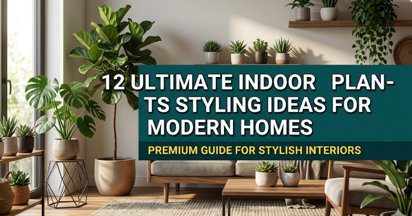 12 Ultimate Indoor Plants Styling Ideas for Modern Homes