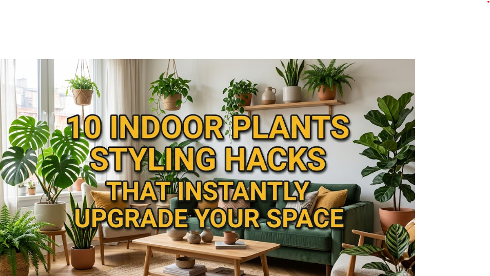 10 Indoor Plants Styling Hacks That Instantly Upgrade Your Space